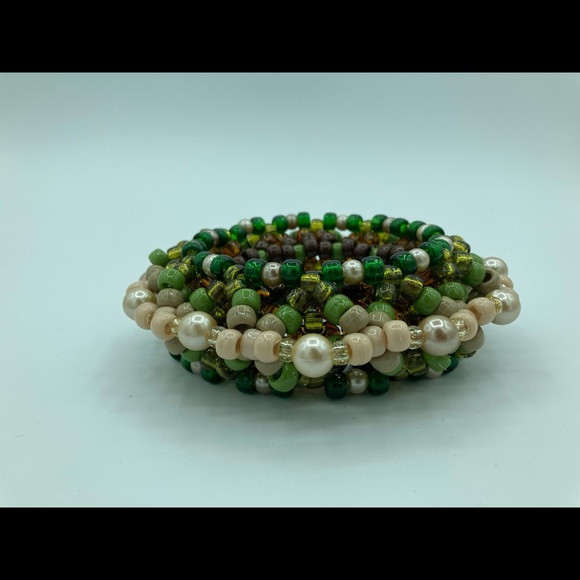 ❌SOLD❌🌱🍃Earth Element Kandi Cuff - Picture 11 of 11